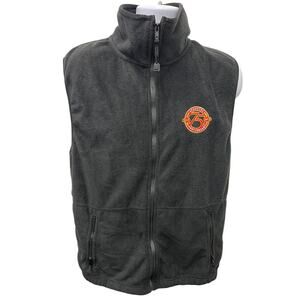 🖤 Colorado Timberline Fleece Vest Schnucks 75th Anniversary Logo Size M New